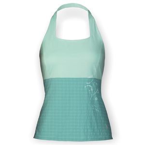 Mountain Hardwear Women's Placement Halter Top Tank in Caribbean Dream | M